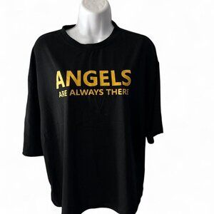 SHEIN Women's Black T-shirt